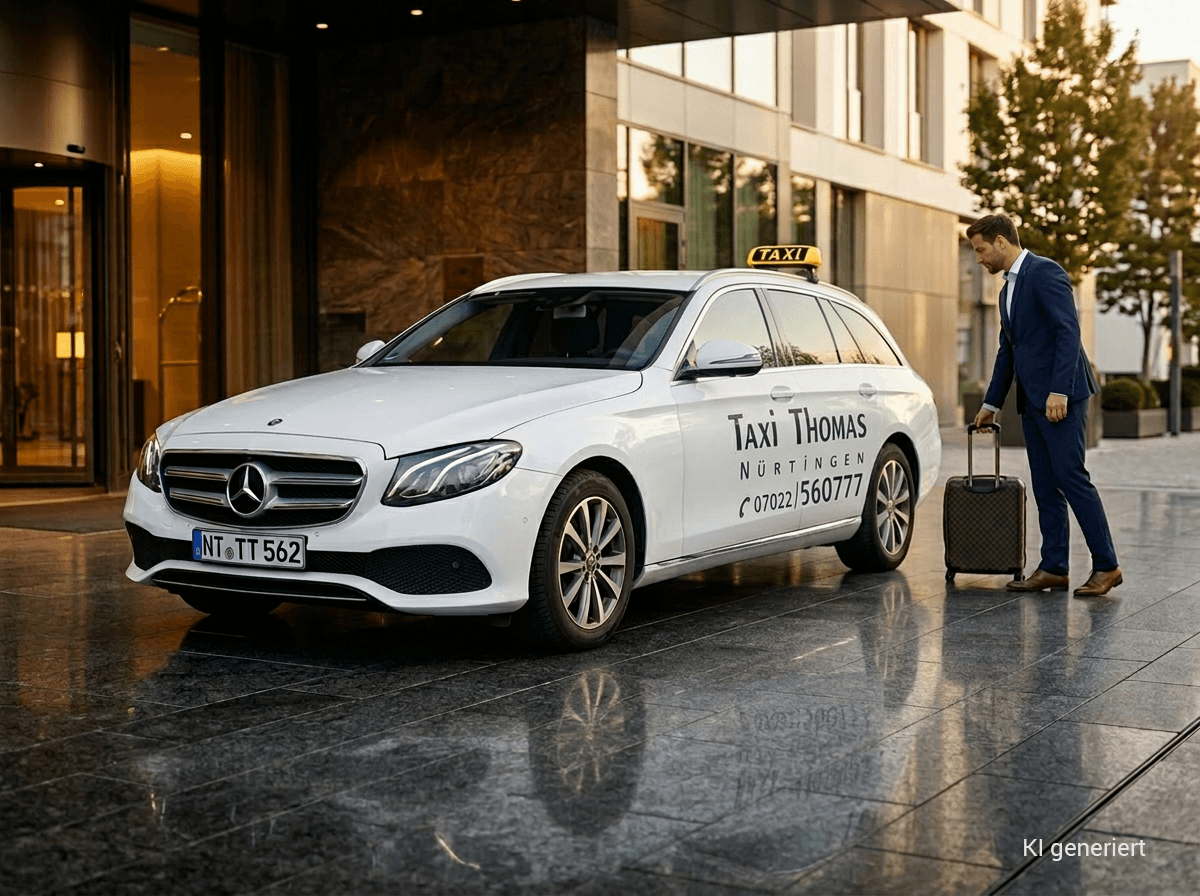 Taxi Thomas – Mercedes E-Klasse in Nürtingen